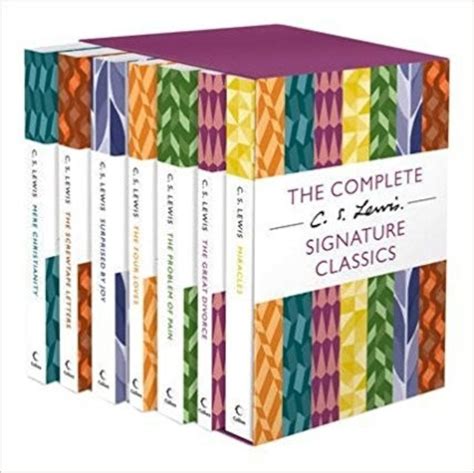 C S Lewis C S Lewis Signature Classics 7 Books Collection Box Set