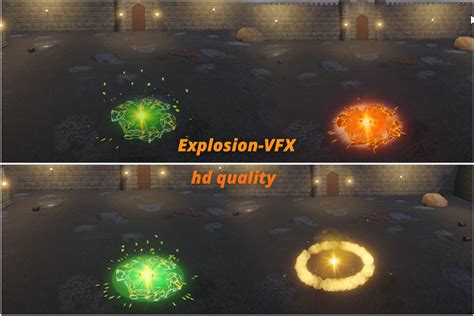 3d Explosion Effect Vfx Pack Fire And Explosions Unity Asset Store
