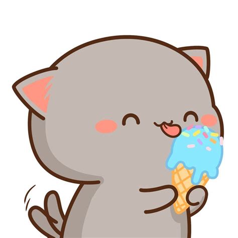 Pin By Yaeli Castañeda On 좋아 Cute Anime Cat Chibi Cat Cute Cat 