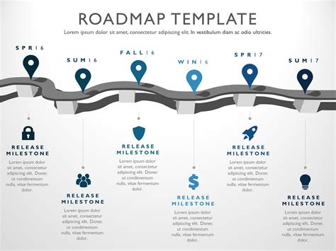 Infographics Roadmap Infographic Marketing Strategy Template