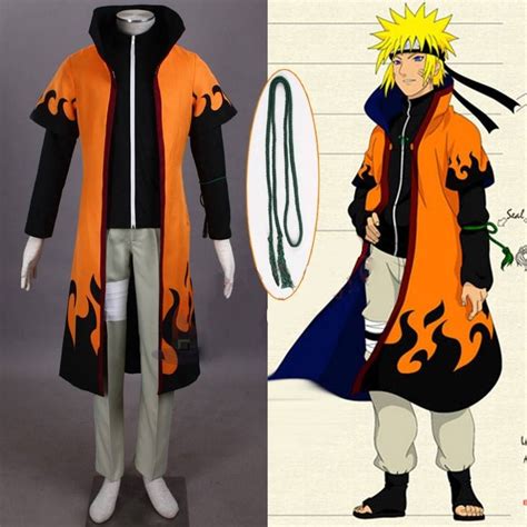 Athemis Cotton Costumes Naruto Shippuuden Uzumaki Cosplay Uniformlong