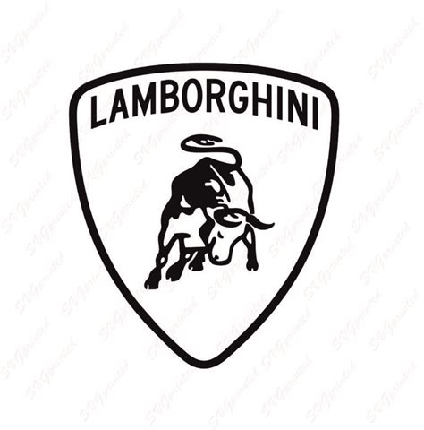 Lamborghini Logo Svgprinted