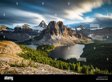 Mount Assiniboine Provincial Park Stock Photos And Mount Assiniboine