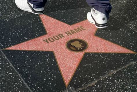 Put Your Name On Hollywood Walk Of Fame Star By Hspenn Fiverr