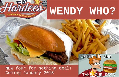 Hardees Four For None Deal The Journal Rewired