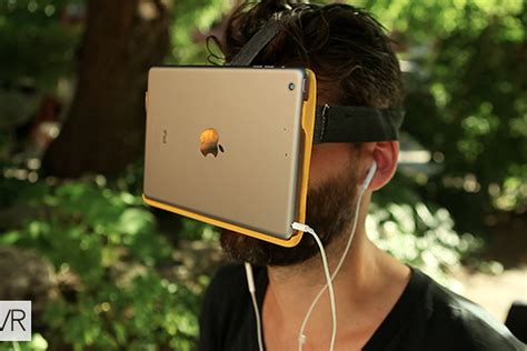 You Can Now Attach Your Ipad Directly To Your Face To Experience