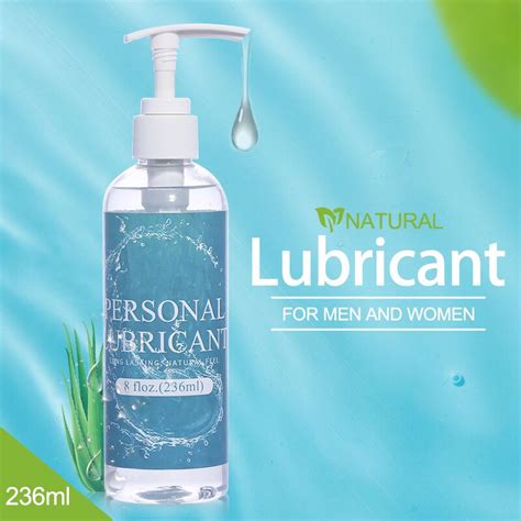 236ML Water Soluble Lubricant Vagina Anal Body Intimate Massage Oil
