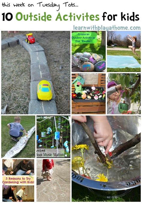 Learn With Play At Home 10 Outside Activities For Kids