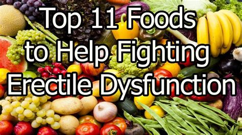 Foods To Help Erectile Dysfunction Fast Naturally Youtube