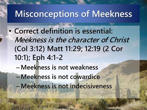 Ppt Meekness Powerpoint Presentation Free Download Id1820891