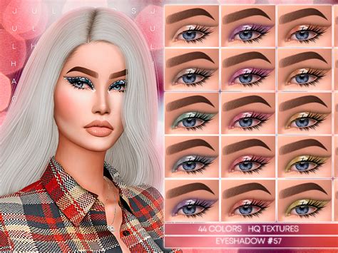 Julhaos Cosmetics Eyeshadow 57 Sims 4 Cc Custom Content Makeup