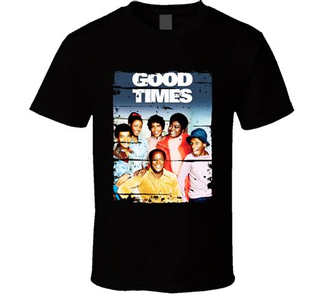 Good Times 70s Tv Show Cool Classic Worn Look Retro T Shirt