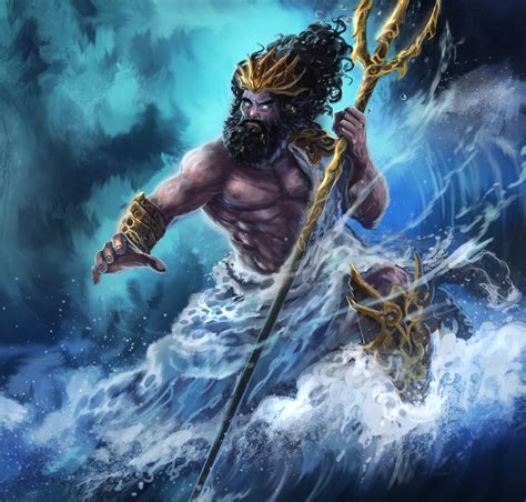 El Dios PoseidÓn De Los Mares En La MitologÍa Griega