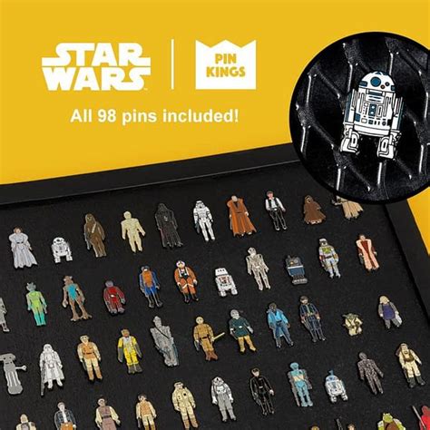 Star Wars Kenner Figures Return As Collectible Pins From Numskull