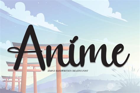 Anime Font By Robbots Stores · Creative Fabrica