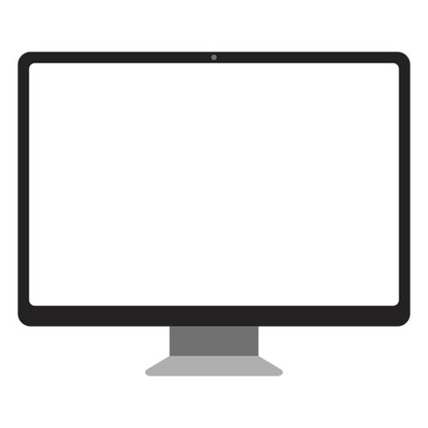 Simple Computer Screen Icon Computer Transparent Png And Svg Vector File