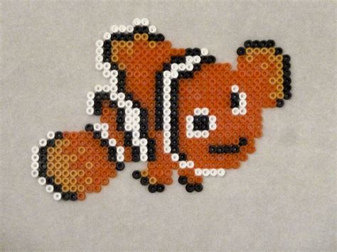 Finding Nemo By Garrosa On Deviantart Perler Bead Disney Perler Bead
