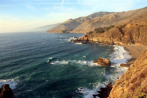 Driving Through Big Sur At Sunset Monterey California Youre Not