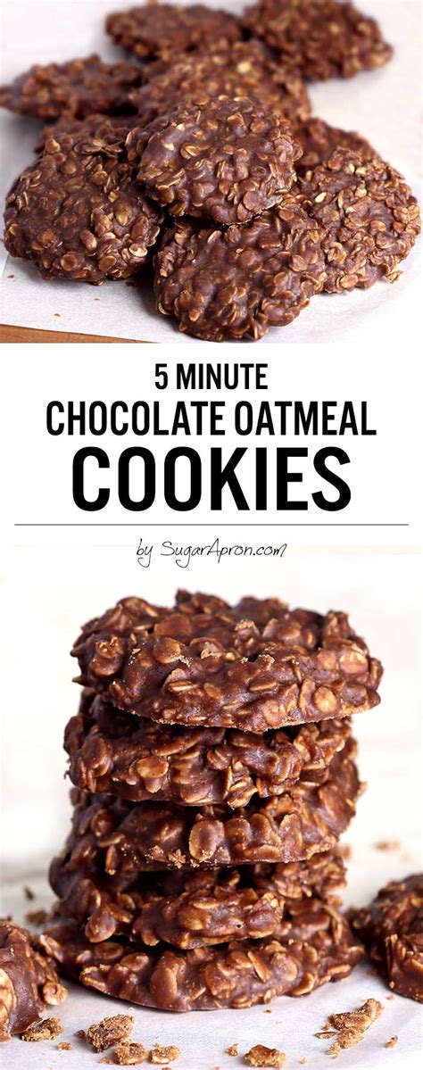 Melt the sugar and cocoa powder together with milk and butter bringing the mixture to a powerful. No Bake Chocolate Oatmeal Cookies - Sugar Apron