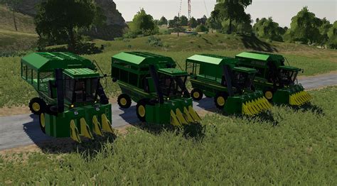John Deere Cotton Pickers V08 Combine Farming Simulator 2022 Mod Ls