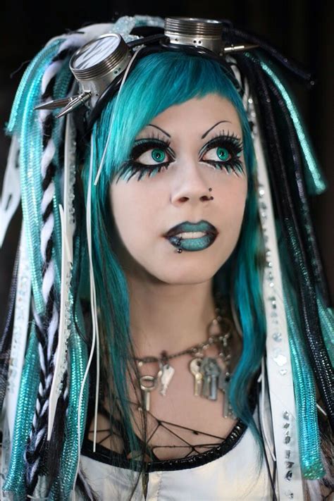 cyberpunk cybergoth goth steampunk goth