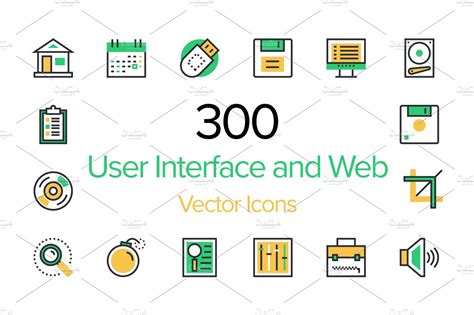 300 User Interface And Web Icons Pre Designed