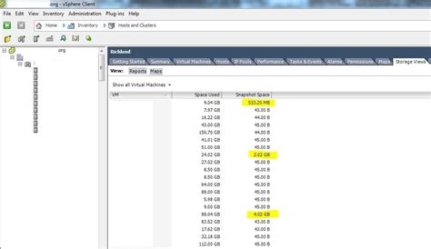 Seekadoo VMWare ESXi How To List All VMs With A Snapshot