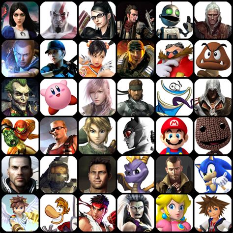 Video Game Characters Wallpaper Wallpapersafari