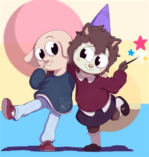 My First Sci Fanart Of Oscar And Hedgehog They Re Cute Potatoes R Summercampisland