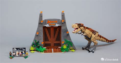 Lego Jurassic World 75936 Jurassic Park T Rex Rampage Review 46 The Brothers Brick The