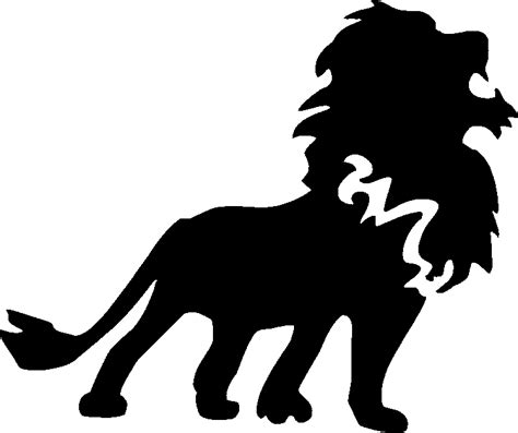 Lion Stencil Tag Body Art