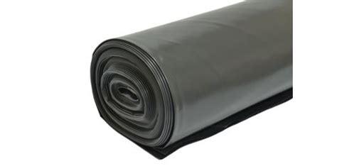 4m Heavy Duty Black Polythene Plastic Sheeting 4m Wide Dpm Roll 300mu