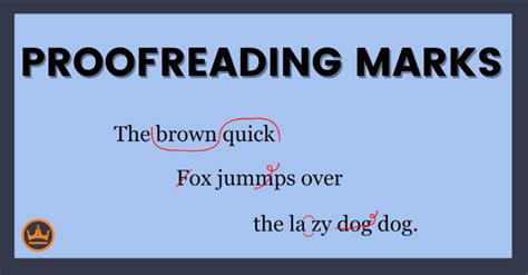 Proofreading Marks What Are They And How To Use Them Gambaran