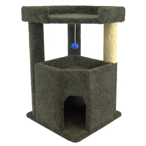 The sudden appearance of new people and moving set the carrier in a safe, quiet corner of your current home before you start packing. Cat's Choice Corner Roost Cat Tree - 110051 - CatsPlay ...