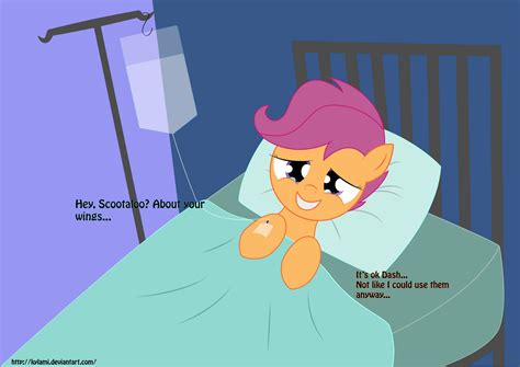 Scootaloos Accident By Kylami On Deviantart