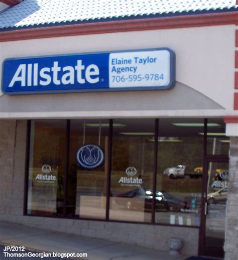 Allstate also offers insurance for your home, motorcycle, rv, as well as financial products such as permanent and term life insurance. THOMSON GEORGIA McDuffie Restaurant Attorney Bank Dr.Hospital Dentist Fire Dept.Store Church ...