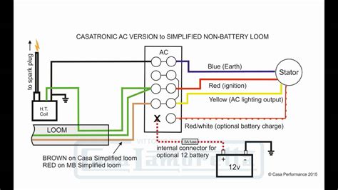Batteries can deliver extremely high current. Casatronic ignition Lambretta wiring diagrams (English ...