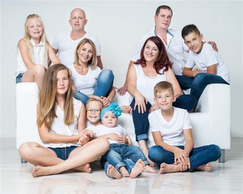 Umweltfreundlich Horizontal Halt Kleidung Fotoshooting Familie