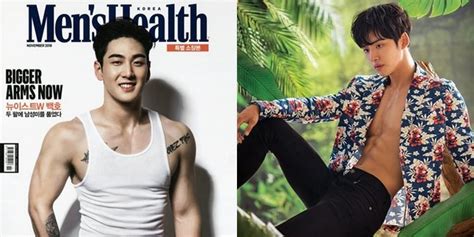 K Pop Idol Ganteng Pamer Tubuh Kekar Di Men S Health Bikin Meleleh Kapanlagi Com