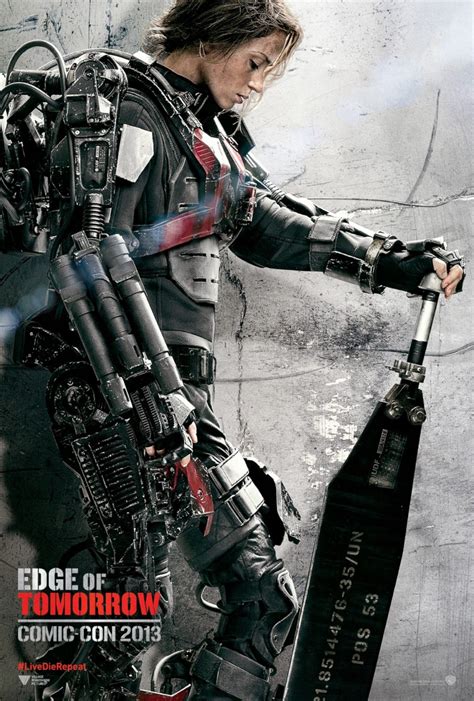 Last time i was in combat, i was hit. Edge Of Tomorrow Review Emily Blunt as Rita Vrataski The ...