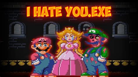 Luigi The Betrayer I Hate Youexe Mario Horror Game Youtube