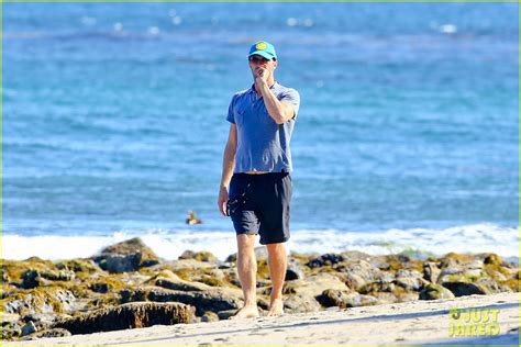 Chris Martin Hits The Beach Without Jennifer Lawrence Photo