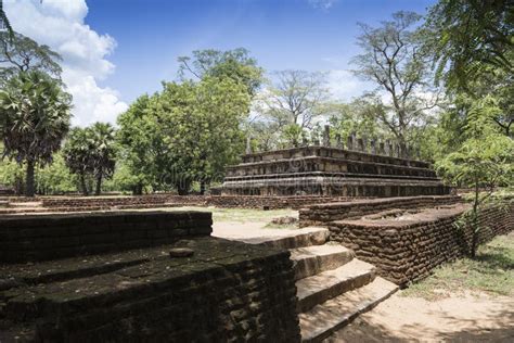 The Ancient City Of Polonnaruwa Stock Image Image Of Polonnaruwa