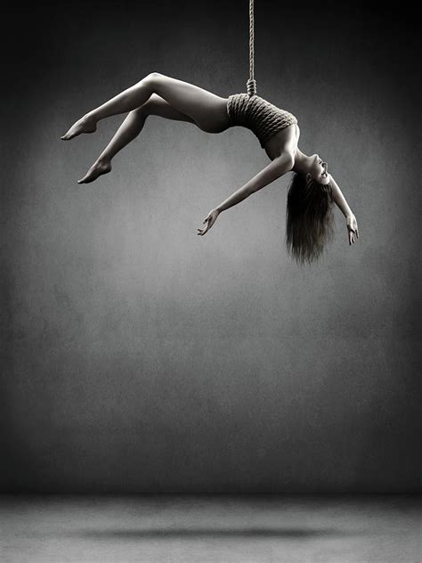 Woman Hanging On A Rope Photograph By Johan Swanepoel Pixels