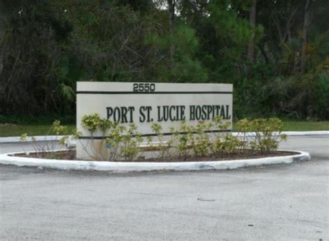 Port Saint Lucie Hospital Port St Lucie Fl