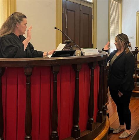 Judge Kathryn Jones Swears In Newest Casa Advocate In Felicianas East