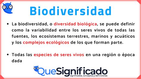 Significado De La Biodiversidad Todo Lo Que Necesitas Saber