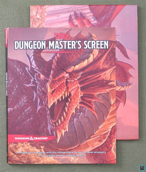 Dungeon Masters Screen Dungeons And Dragons 5th Edition 5e Dm Screen