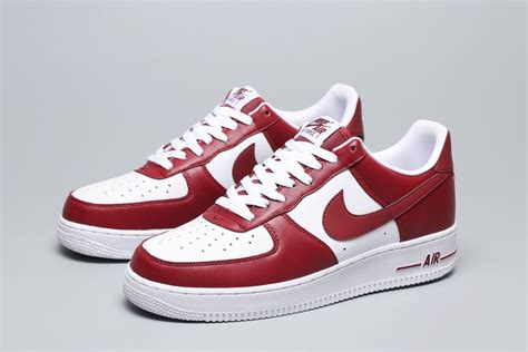 Nike Air Force One Lo Team Red White Aq4134 600