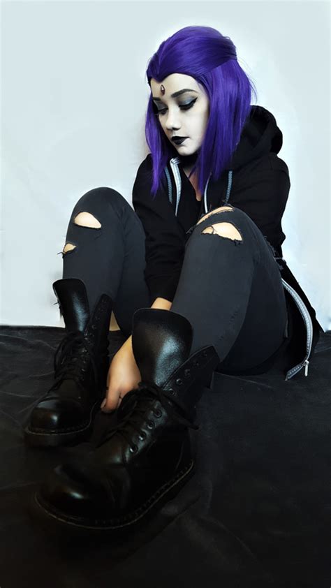 Casual Raven From Teen Titans Cosplay